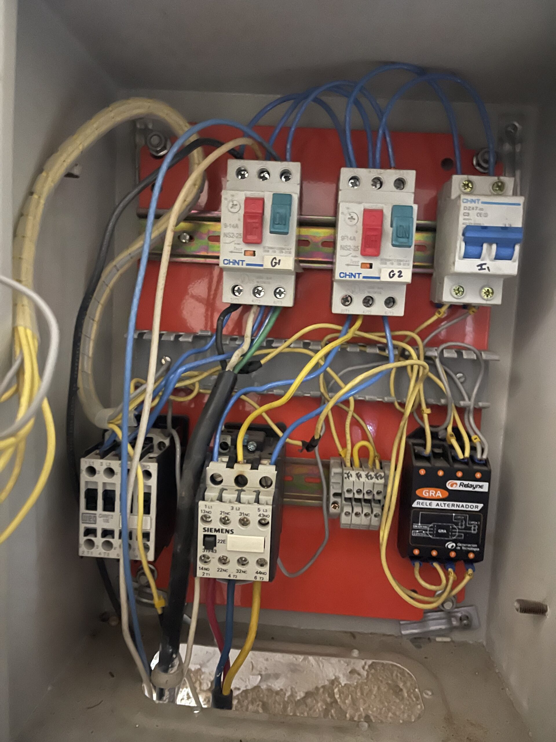 Tablero eléctrico industrial
